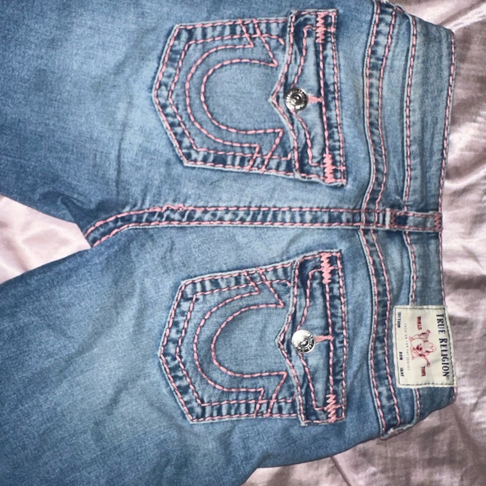 Pink True Religion Jeans